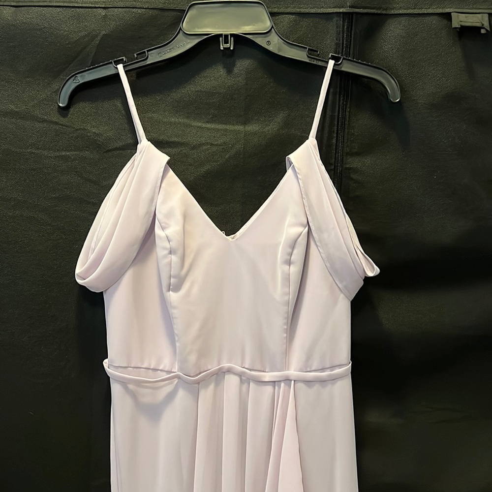 David’s bridal bridesmaid dress - iris